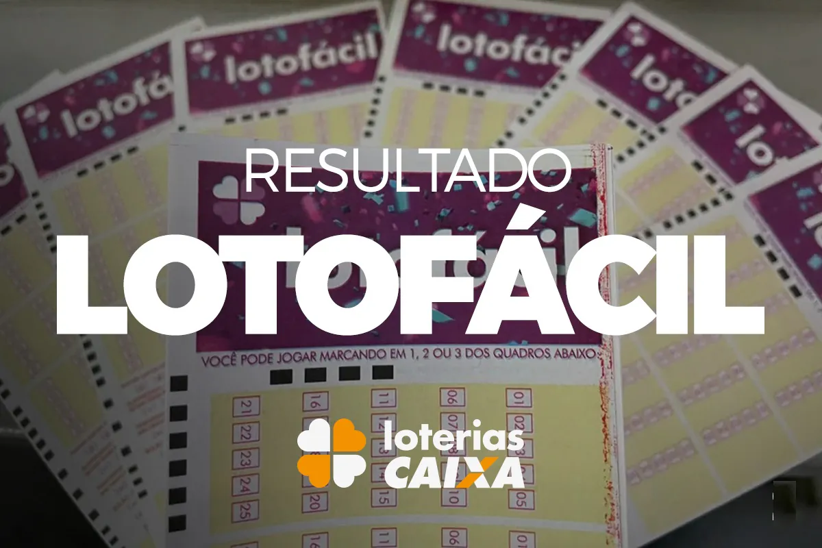 Bilhetes de aposta da Lotofácil concurso 3484